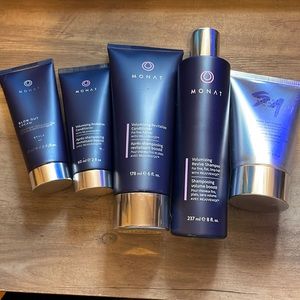 Monat Volumizing Revive Shampoo Revitalizing Conditioner Blow Out Cream
